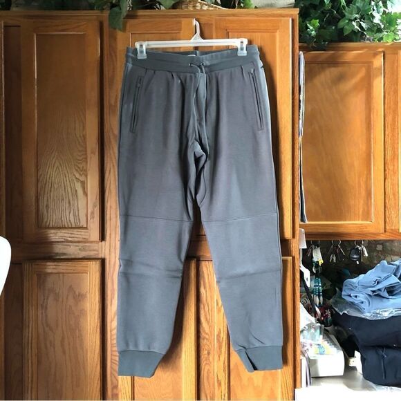 NWT SWET Tailor Stretch Fleece Joggers Sweatpants Monument Gray Size XL - Picture 1 of 11